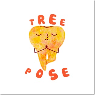 Molar Yogi (Tree Pose) Posters and Art
